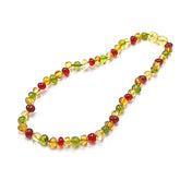 "KIDDO" Multi-Color Amber Baroque Beads Baby Necklace